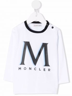 T-shirt för tjejer Moncler Enfant vit