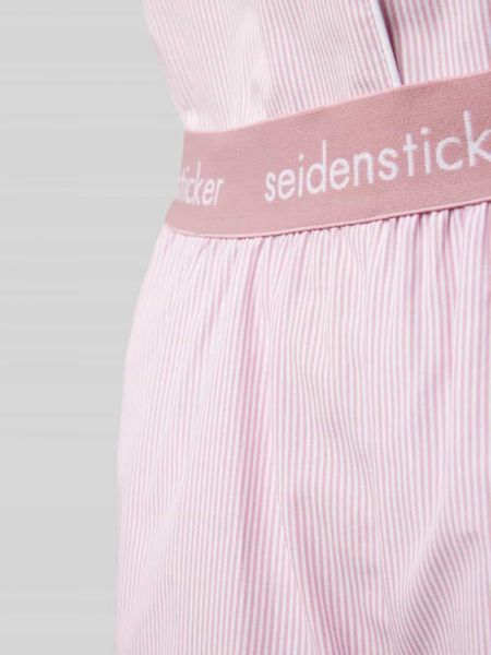 Piżama Seidensticker różowa