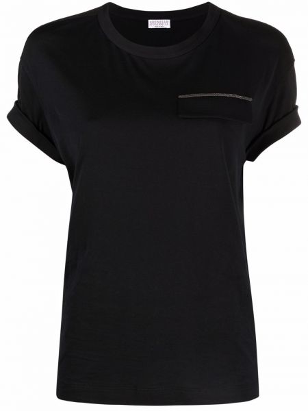 Camiseta Brunello Cucinelli negro