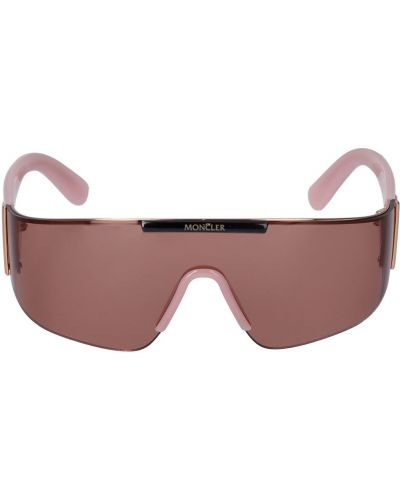 Sunčane naočale Moncler ružičasta
