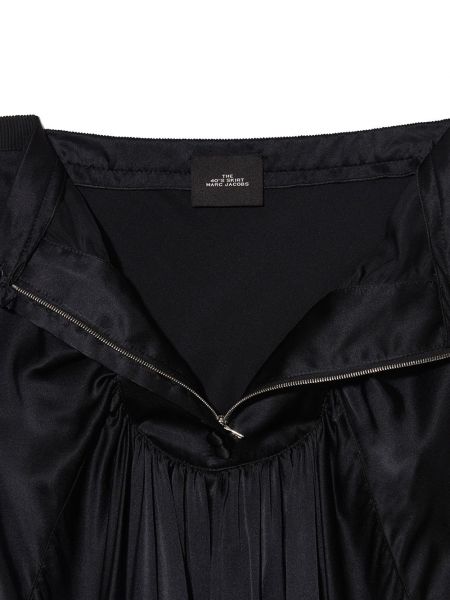 Hedvábné sukně Marc Jacobs černé