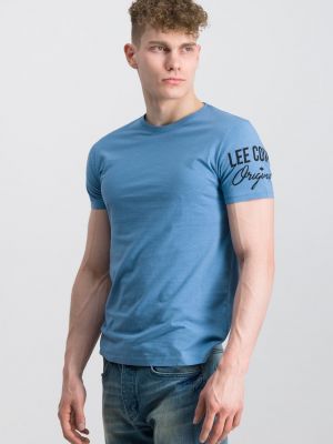 Polo marškinėliai Lee Cooper mėlyna