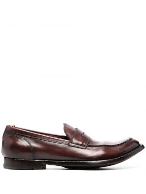 Loafers slip-on Officine Creative καφέ