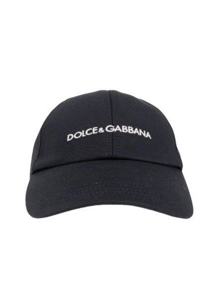 Czapka z daszkiem Dolce And Gabbana czarna