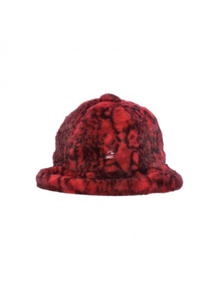 Pelz streetwear mütze Kangol rot