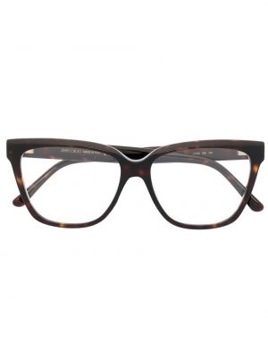 Brýle Jimmy Choo Eyewear hnědé