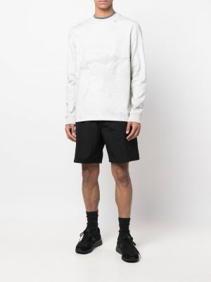 Sweatshirt mit print Klättermusen weiß