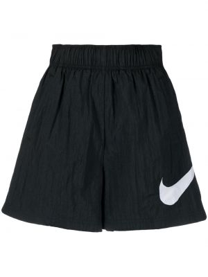 Trykt shorts Nike svart