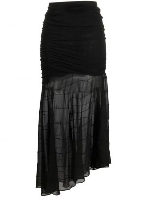 Asimetrična suknja The Mannei crna