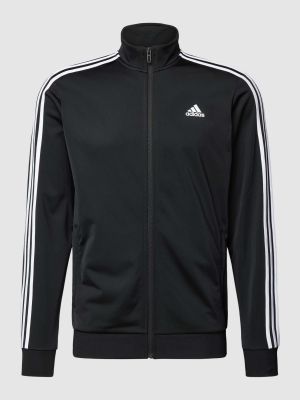 Bluza rozpinana z nadrukiem Adidas Sportswear czarna