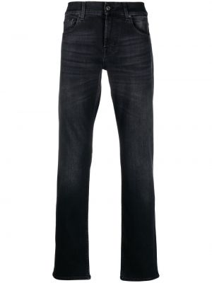 Jeans med normal passform 7 For All Mankind svart