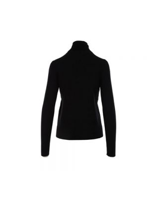 Jersey cuello alto de lana de tela jersey Chloé negro