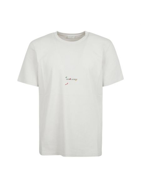 Koszulka Saint Laurent - Biały