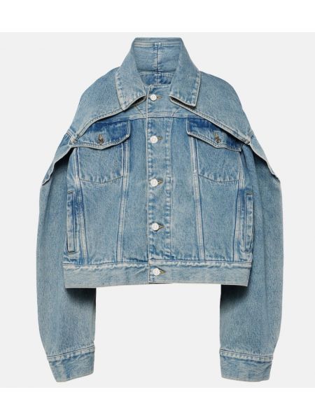 Giacca di jeans oversize Jean Paul Gaultier