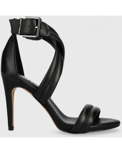 Kožené sandály Dkny ALAINA černá barva, K4247382