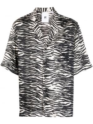 Hemd mit print mit zebra-muster Pt Torino