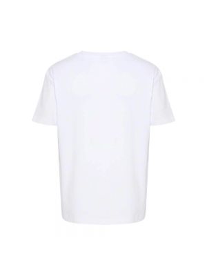 Camisa con estampado Moschino blanco