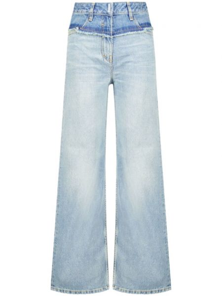 Overdimensioneret flared jeans Givenchy blå