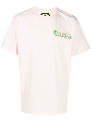 T-krekls ar apdruku Barrow rozā