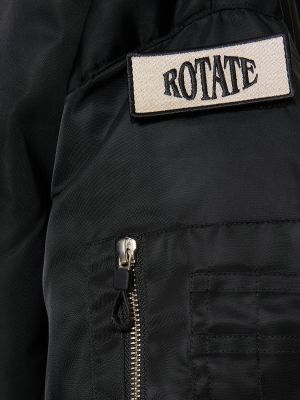 Bomber jakna oversized Rotate crna