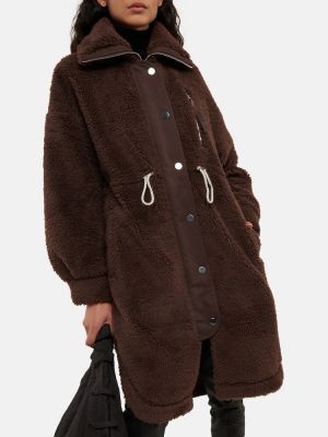 Fleecový kabát Varley hnědý