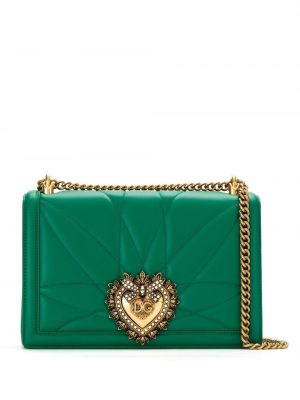 Bolsa de hombro acolchada con corazón Dolce & Gabbana