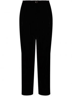 Pantalones rectos Saint Laurent negro