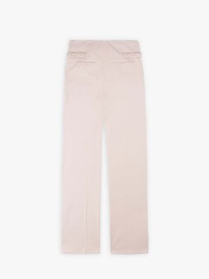 Широки панталони тип „марлен“ Scalpers розово