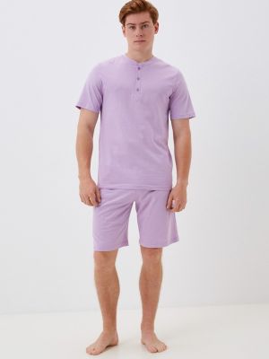 Пижама Comfy Home фиолетовая