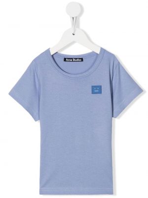 T-shirt för tjejer Acne Studios Kids lila