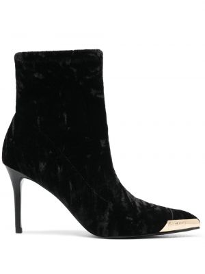 Stiefelette mit spitzer schuhkappe Versace Jeans Couture schwarz