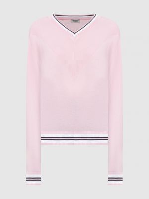 Розовый пуловер John Smedley