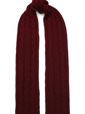 Бордовый кашемировый шарф Kashja` Cashmere