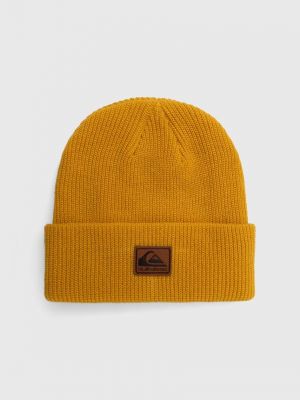 Żółta dzianinowa czapka Quiksilver