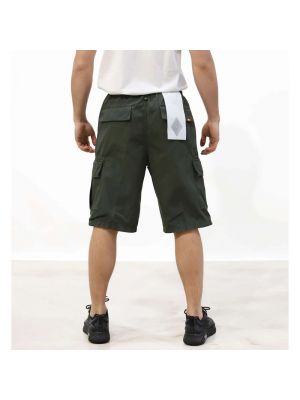 Pantalones cortos cargo Amish verde
