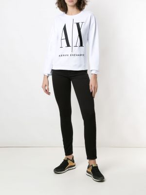 Sweatshirt mit print Armani Exchange