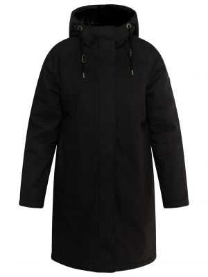 Retro stiliaus žieminis paltas Dreimaster Vintage juoda