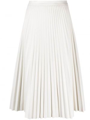 Spódnica midi plisowana Proenza Schouler White Label biała