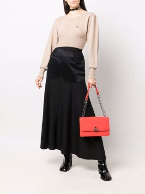Falda larga asimétrica Vivienne Westwood negro