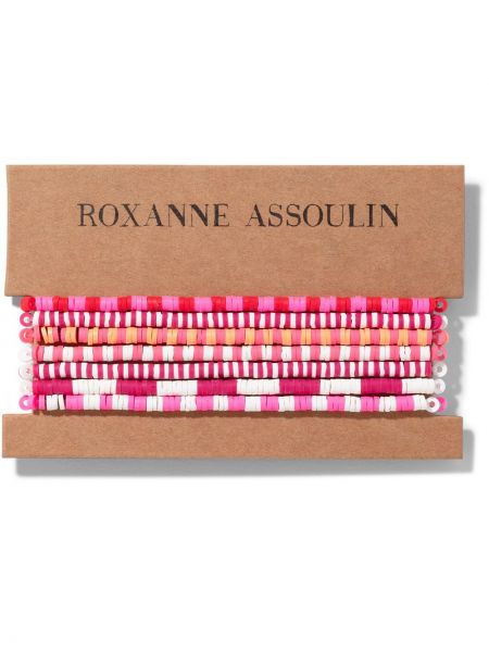 Narukvica Roxanne Assoulin ružičasta