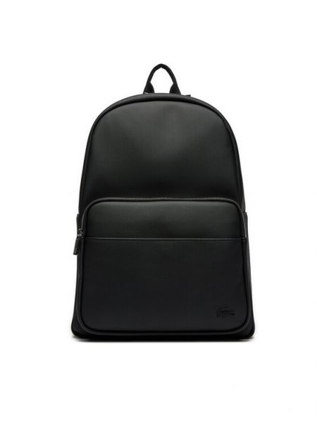 Черный рюкзак Lacoste