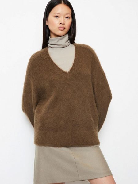 Пуловер Marc O'polo коричневый
