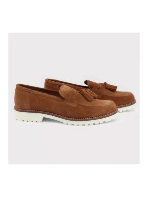 Loafers de ante Made In Italia marrón