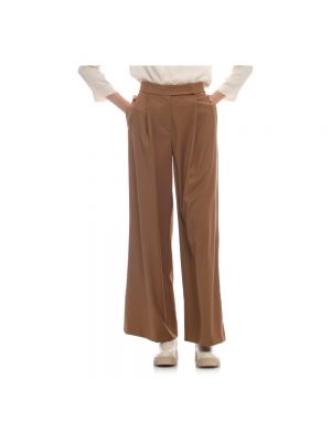 Pantalones bootcut Kocca marrón
