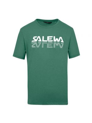 Футболка Salewa зеленая