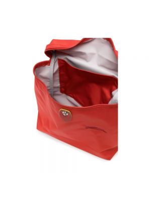 Mochila Longchamp rojo