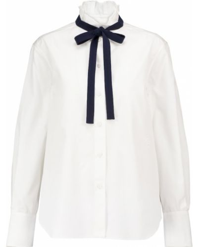 Хлопковая блузка Chloã©, белая