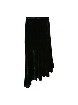 Spódnica midi w kratkę Polo Ralph Lauren czarna