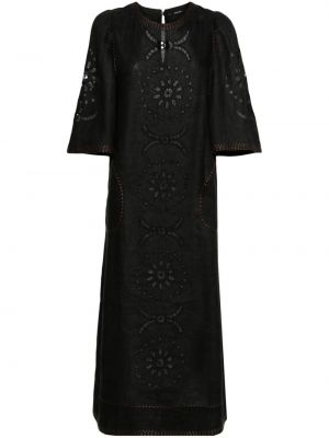 Černé dlouhé šaty Vita Kin
