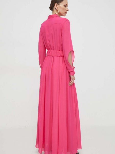 Dlouhé šaty Pinko růžové